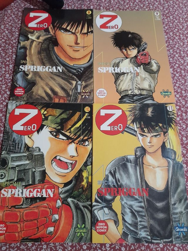 Fumetti Spriggan 1994