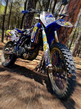 Yamaha WR 250f de enduro