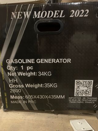 Generador 7500W de gasolina