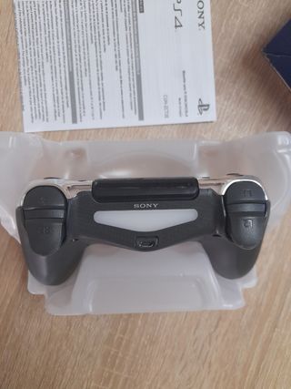 mando ps4 y ps3 plata cromado edicion limitada