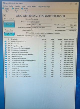 WD 18TB My Book Disco Duro Externo de Sobremesa