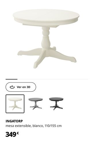 Mesa comedor + 4 sillas