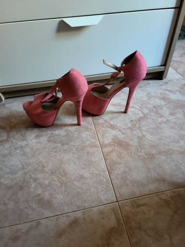 Tacones rosa