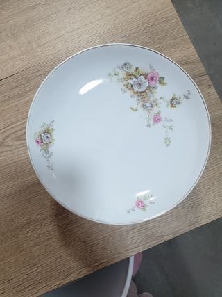 SOPERA, BANDEJA Y FRUTERO DE PORCELANA