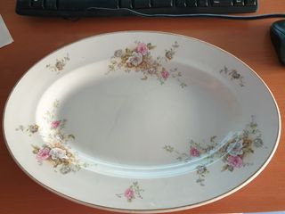 SOPERA, BANDEJA Y FRUTERO DE PORCELANA