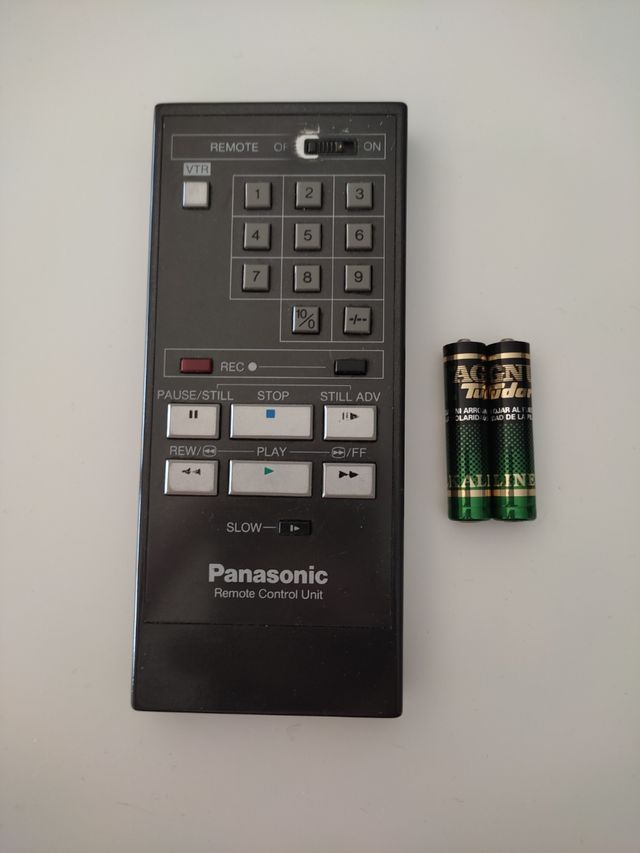 Mando para vídeo VHS Panasonic NV-G10EO
