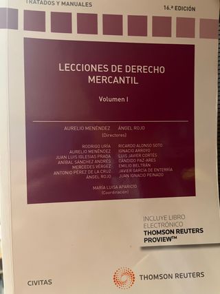 lecciones derecho mercantil