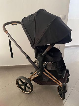 Carrito  Cybex rose gold. Deep black 