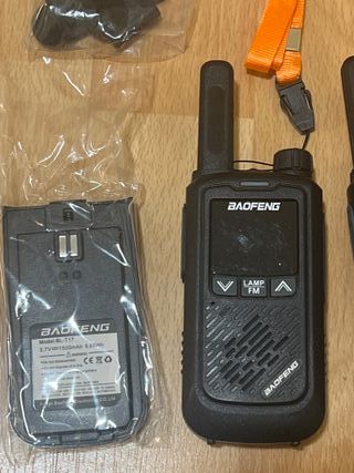 Walkie-talkie Baofeng un solo uso