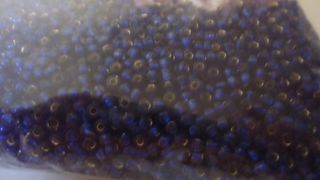 Conjunto de abalorios azul oscuro 