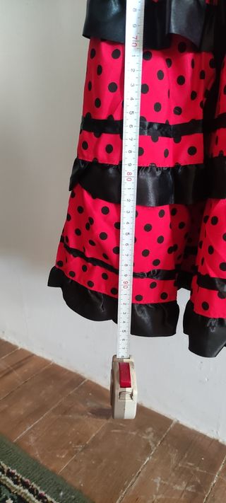 Vestido de sevillana niña