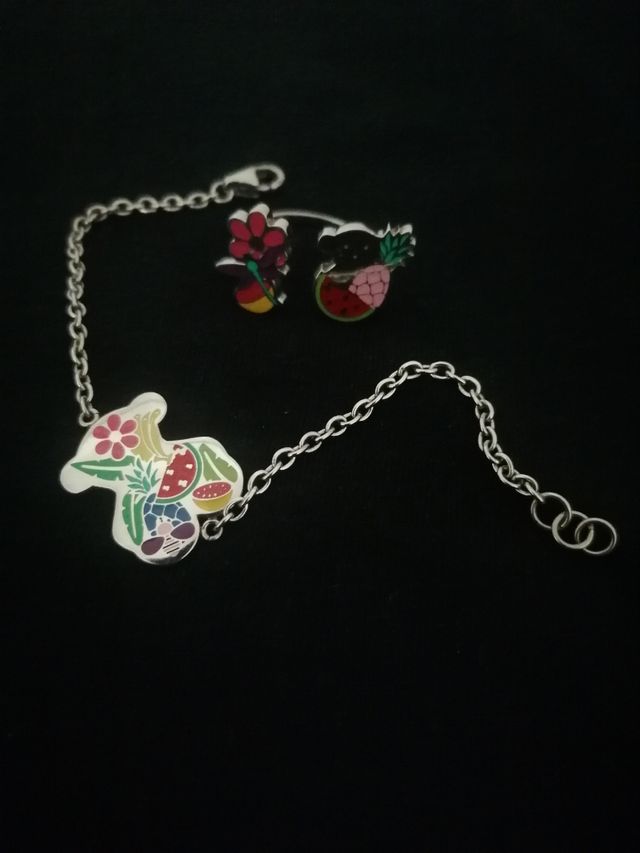 Pulsera y anillo de plata Tous