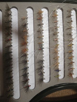 Moscas ahogadas de ramalillo