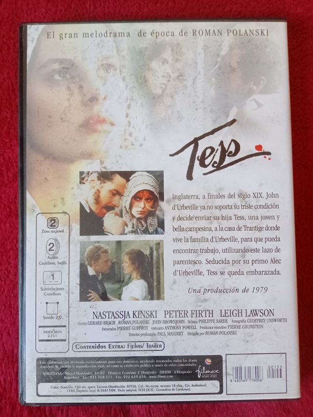 "Tess" en DVD 