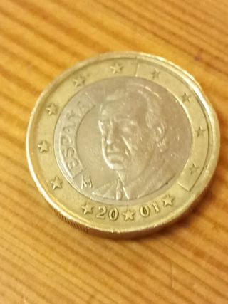  Monedas de euro año 2001