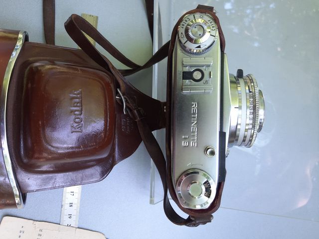 CAMARA KODAK VINTAGE , RETINETTE I B + FUNDA