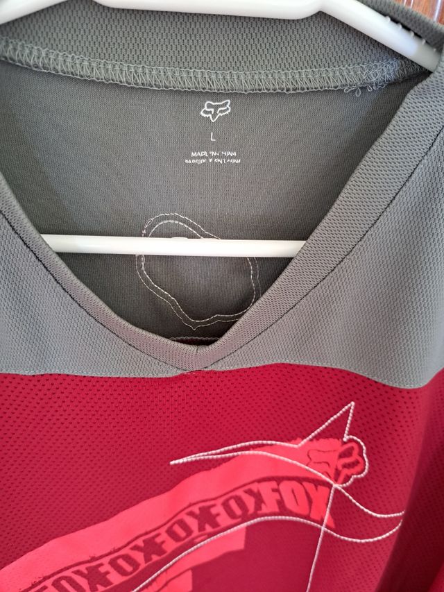 Jersey Trail Enduro DH Fox manga Larga talla L