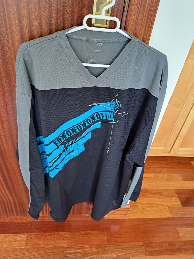 Jersey Trail Enduro DH FOX talla L manga larga