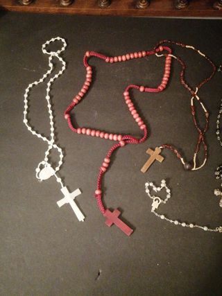 lote, rosarios, religioso