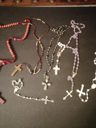 lote, rosarios, religioso