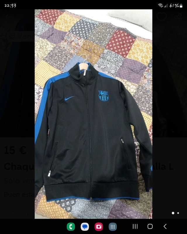 sudadera nike f.c. barcelona