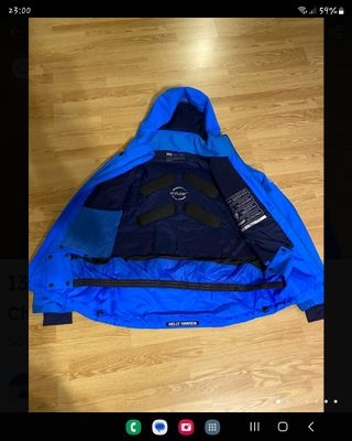 chaqueta helly hansen azul