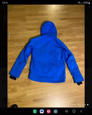 chaqueta helly hansen azul