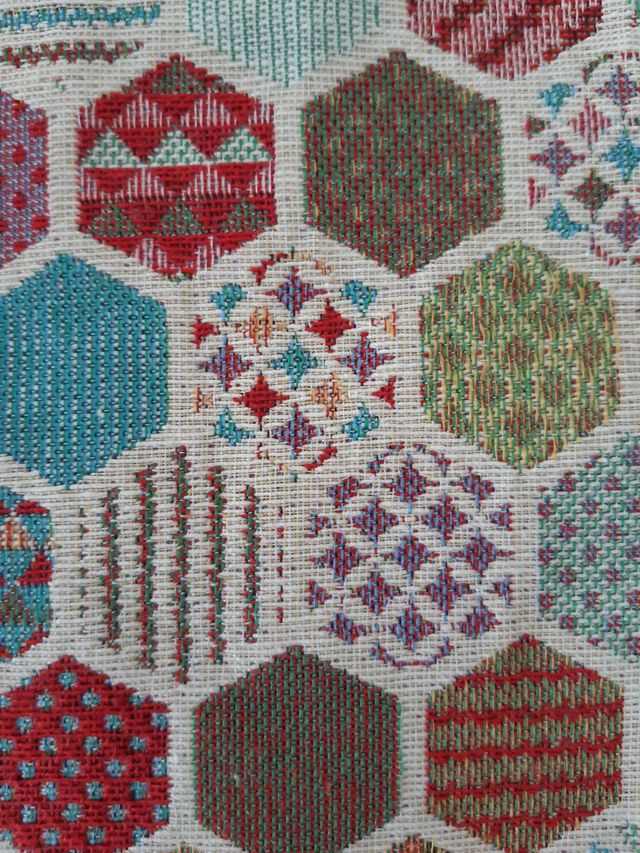 tejido para tapizar, hacer cojines etc