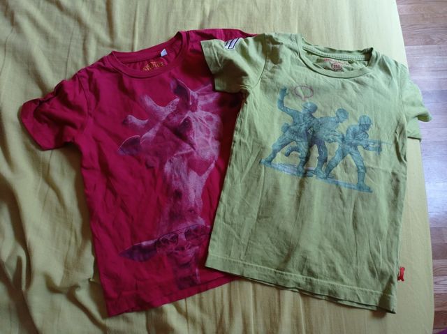 Lote de dos camisetas talla 5