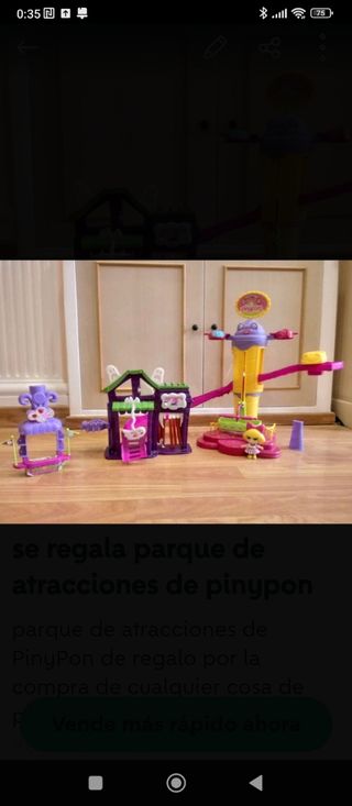 se regala parque de atracciones pin y pon
