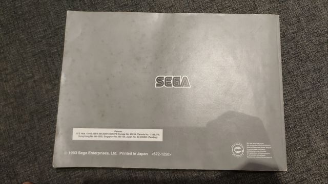 Manual de Mega-CD II de Sega.
