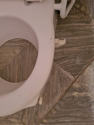 Adaptador taza baño