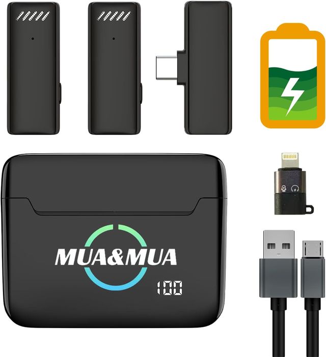 Micrófono inalámbrico Lavalier para USB-C NUEVO