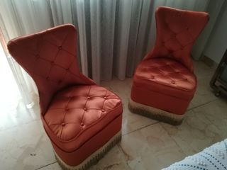 Pareja butacas dormitorio