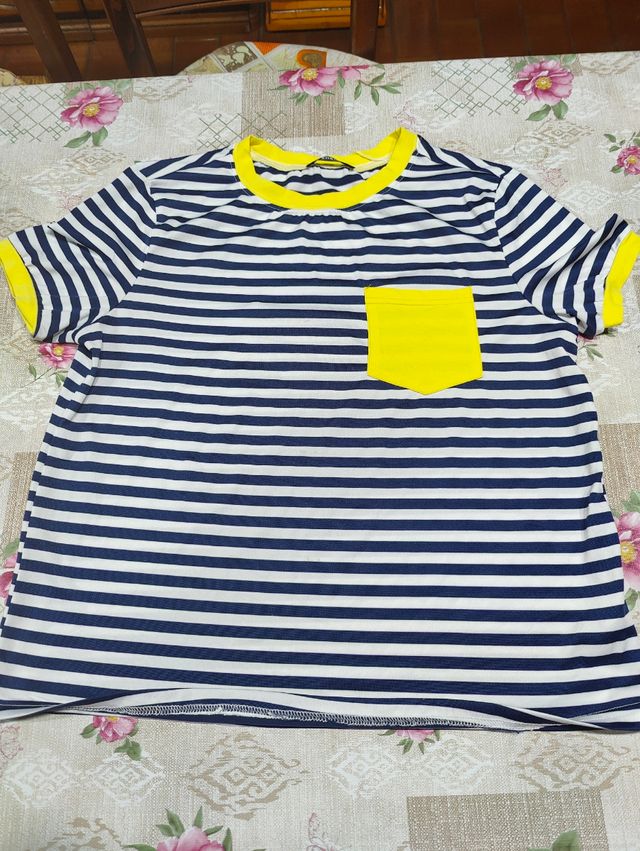 maglietta a righe Shein taglia S