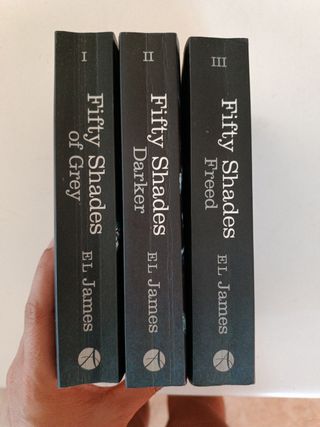 Trilogy 'Fifty Shades' by EL James