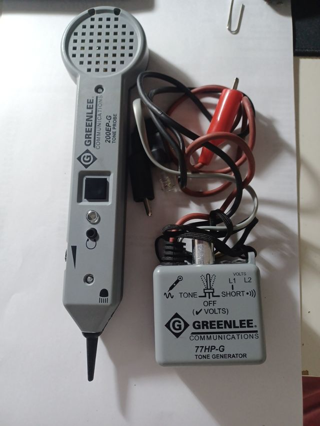 Comprobador de tonos Greenlee