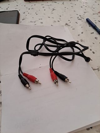 Cable 2rca machos