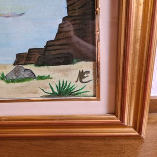 Quadro olio su tela