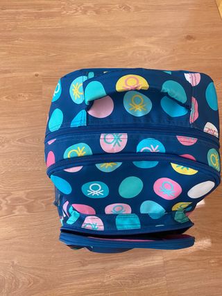 Mochila adaptable a carro ruedas Benetton. 60% dro