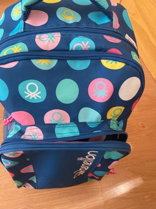Mochila adaptable a carro ruedas Benetton. 60% dro