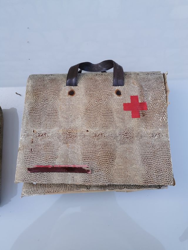 maletín médico de juguete vintage años 60