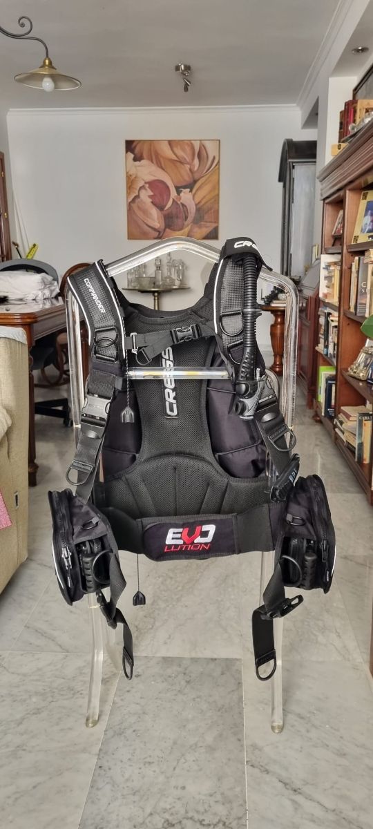 Chaleco buceo CRESSI COMMANDER EVO.