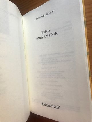 Etica para Amador
