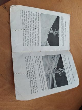 Máquina de Coser Singer. 1924