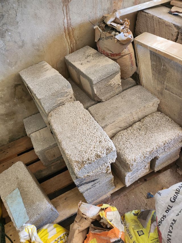 Piedras de contrapeso para andamio