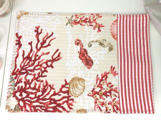 3 tovagliette americane marine