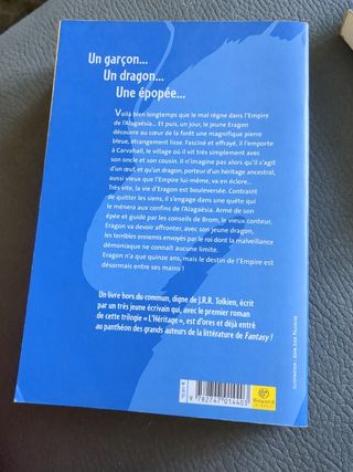 Libro ERAGON (francés)