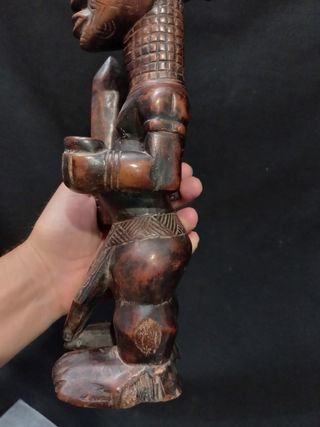 Estatua africana Lulua Congo