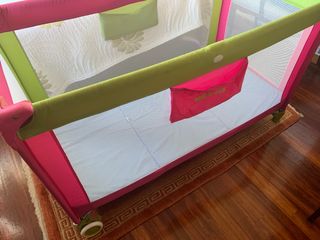 cuna de viaje con colchón
